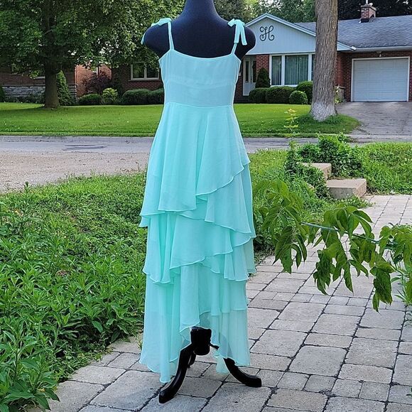 FLYNN SKYE asymmetrical high/low hem.   Maxi dress - Picture 10 of 16